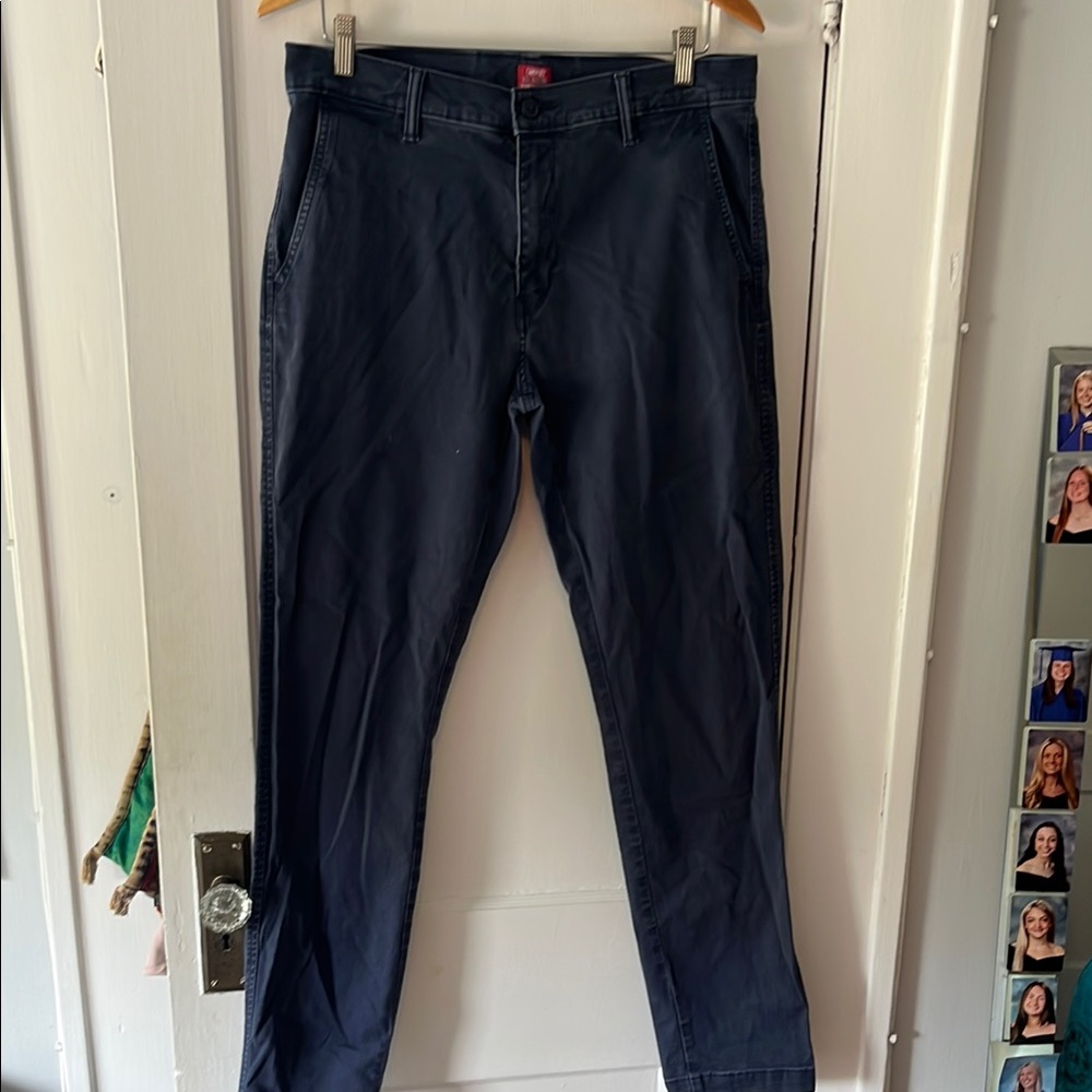 Levi's Blue Chinos Classic Straight-Leg
